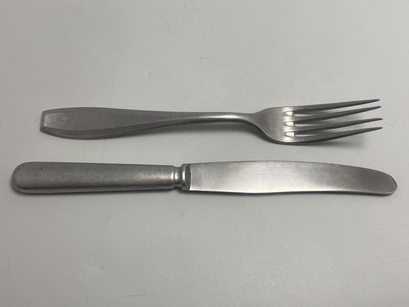 German Army Knife & Fork