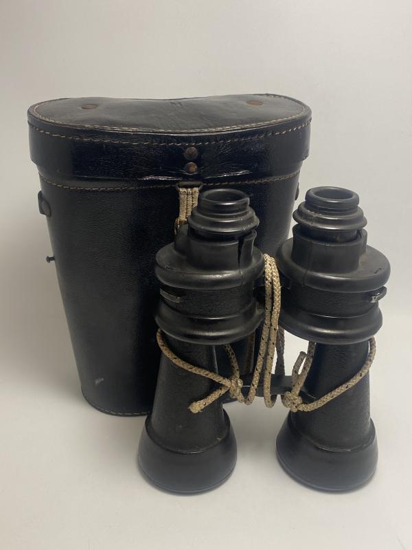 Kriegsmarine 7X50 beh Binoculars With Case 1944