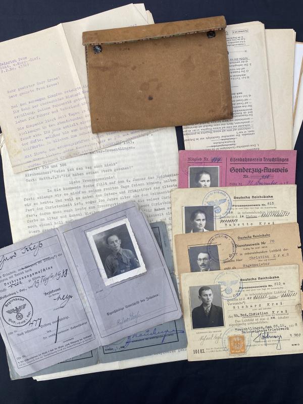 Kreß Family Grouping Son Richard Kreß KIA Russia 1942