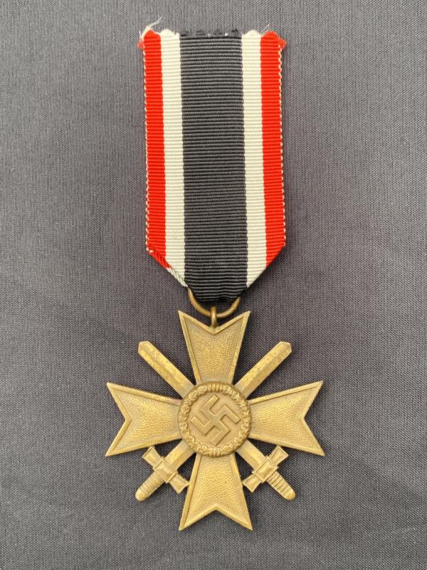 War Merit Cross With Swords Second Class & Ribbon