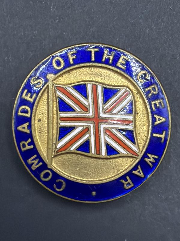 Comrades of The Great War Lapel Badge