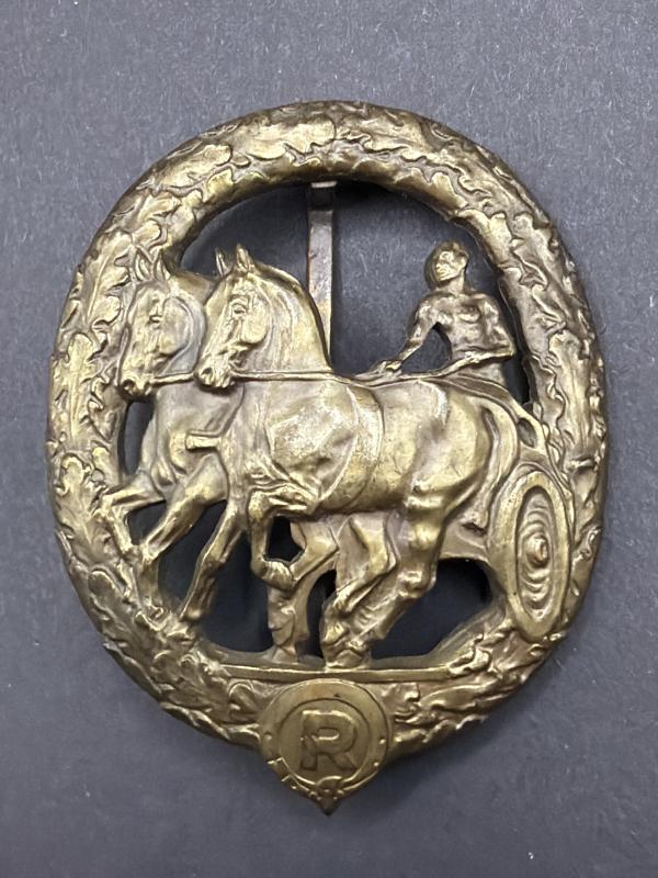 Bronze Grade German Horse Carriage Drivers Badge