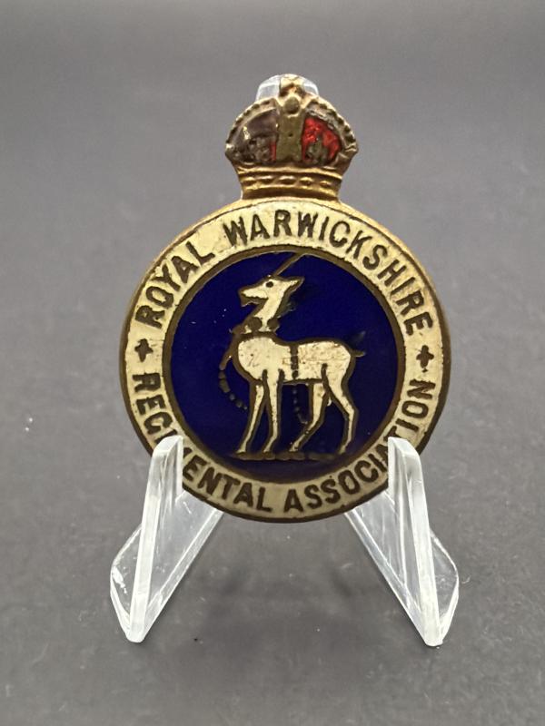 Royal Warwickshire Regimental Association Lapel Badge