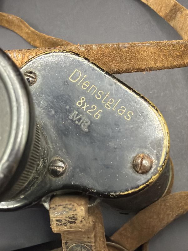 WW1/ Weimar Period German Army 8X26 Dienstglas Binoculars