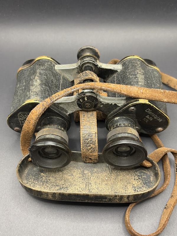 WW1/ Weimar Period German Army 8X26 Dienstglas Binoculars