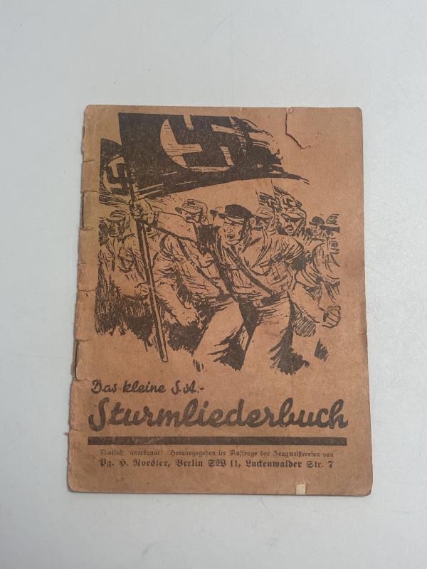 Das Kleine S.A. Sturmliederbuch SA Songbook