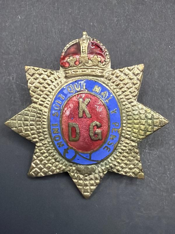 Kings Dragoon Guards Sweet Heart Badge