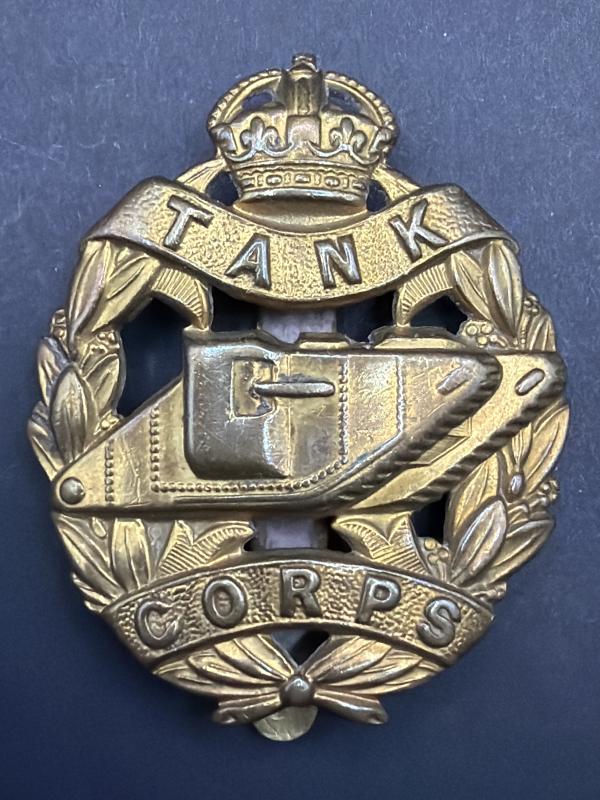 WW1 Tank Corps Cap Badge