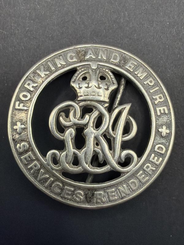 WW1 Services Rendered Wound Badge