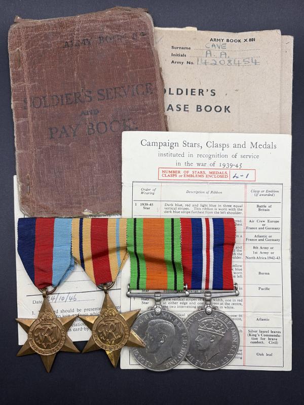 Signalman A.A.Cave Royal Corps of Signals Grouping