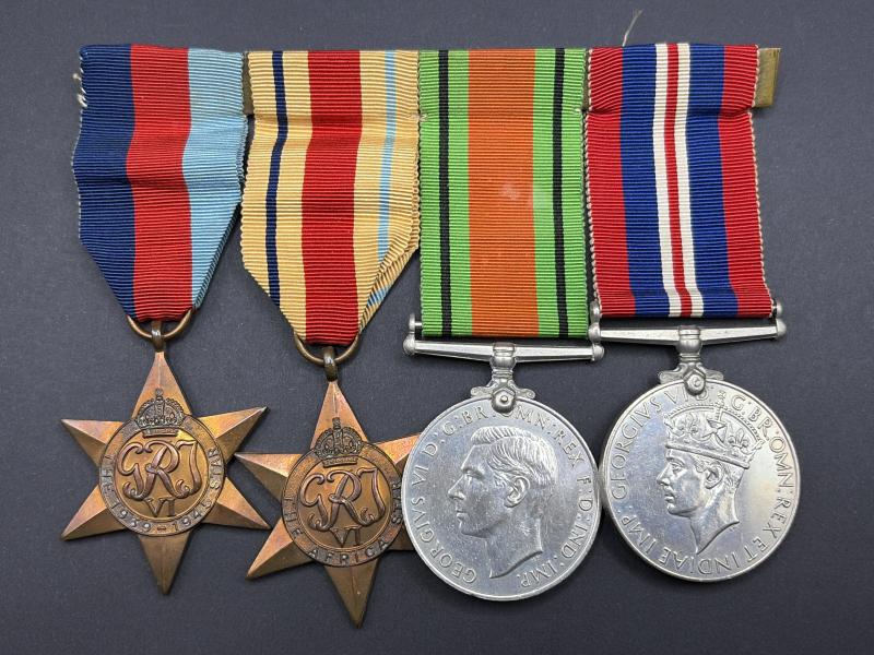 WW2 British Medals Africa Campaign Service