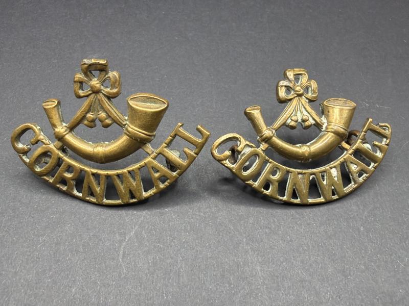 Duke of Cornwalls Light Infantry Epaulette Titles