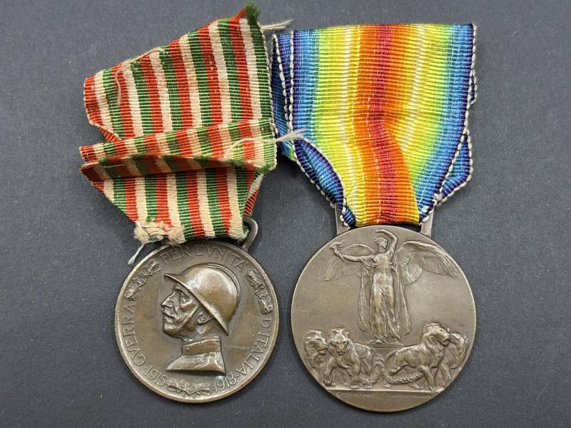 WW1 Italian Army Service Medals