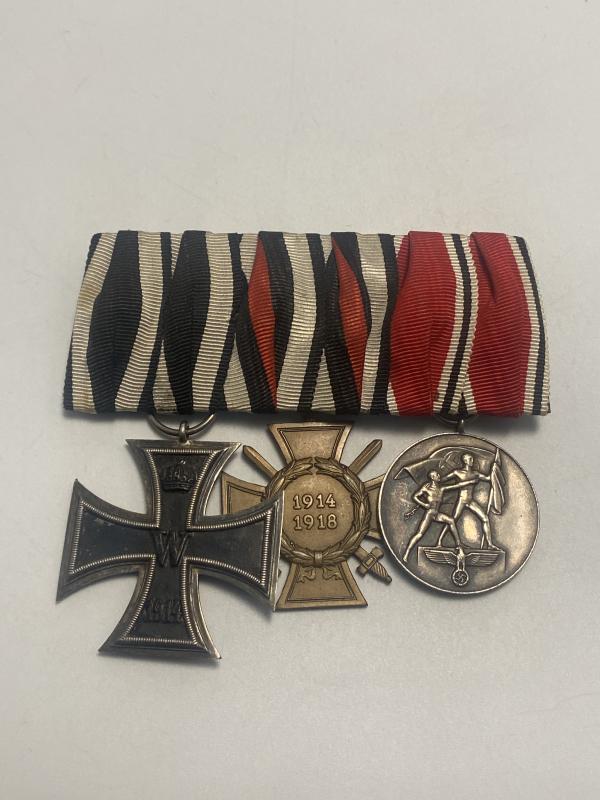 Three Placement Medal Group WW1- Austrian Annexation