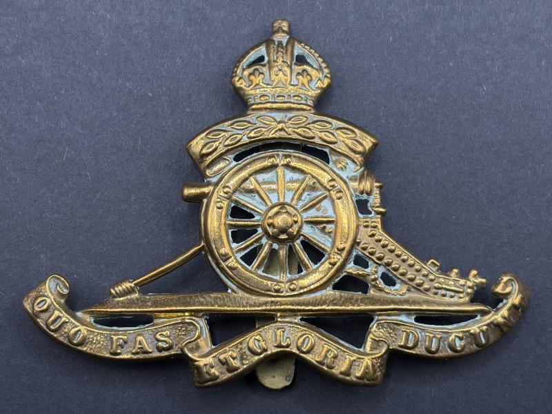 WW1 Territorial Royal Artillery Cap Badge