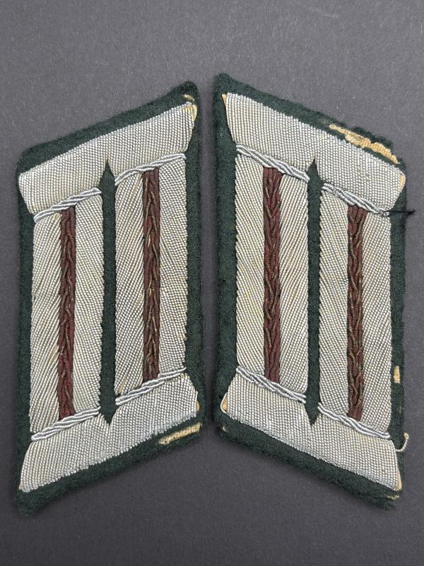 German Army Nebelwerfer/ Reichkriegsgericht Officers Collar Tabs