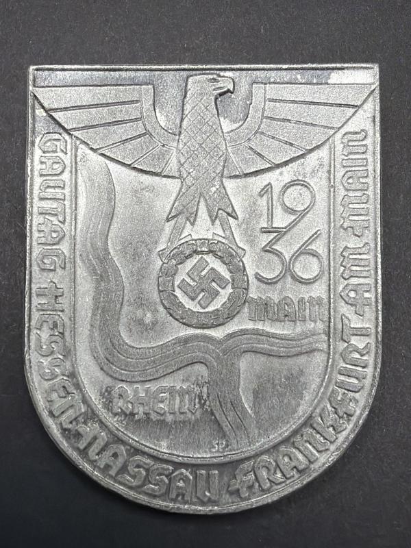 1936 Gautag Hessen Nassau Day Badge