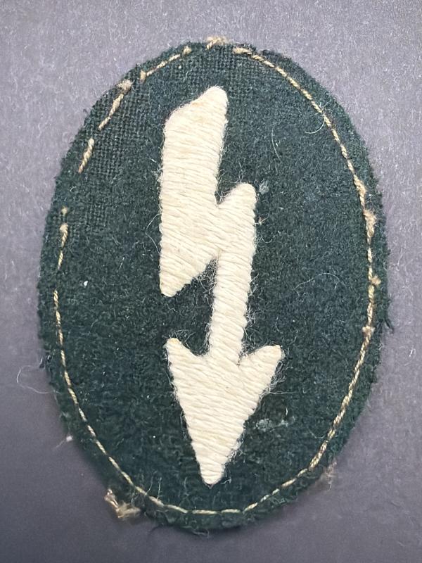 German Army Radio Operators Signal Bolt Insignia