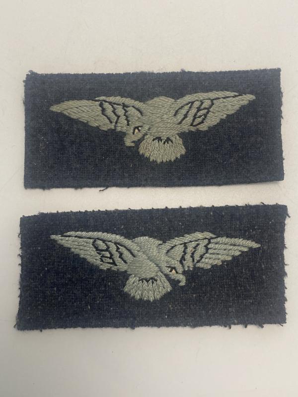 WW2 Royal Air Force Sleeve Insignia Pair