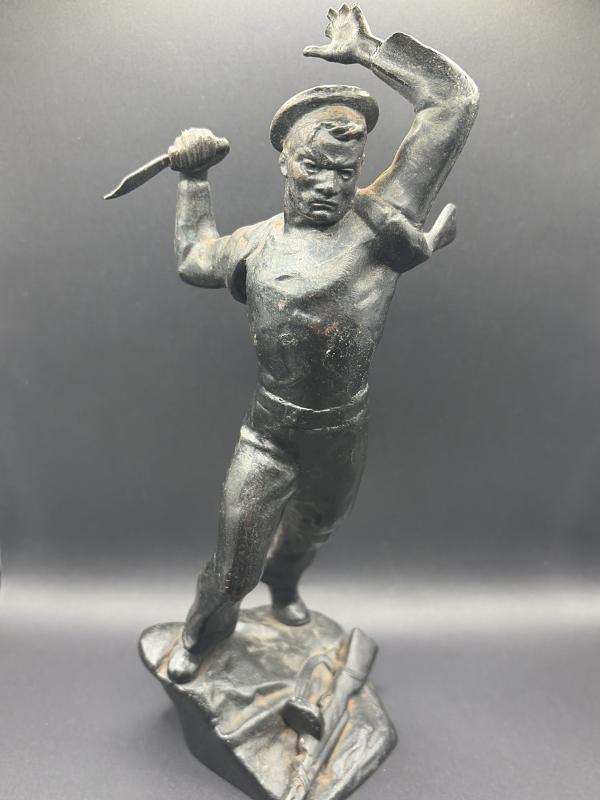 Kasli Iron Works Soviet Sailor Sculpture