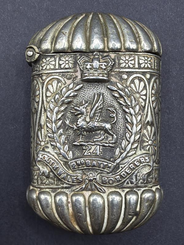 2nd Battalion 24th South Wales Borderers Victorian Match Box