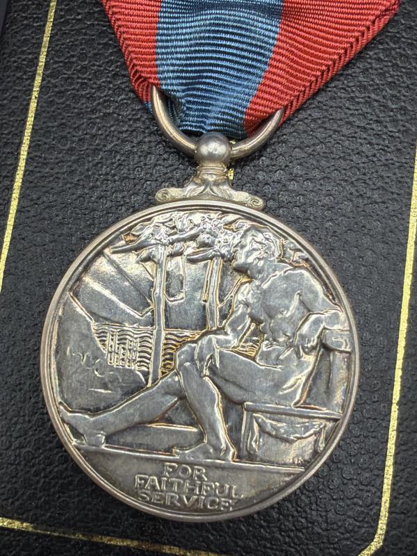 Imperial Service Medal E.R.C.Morrison Aero Engine Laboratories