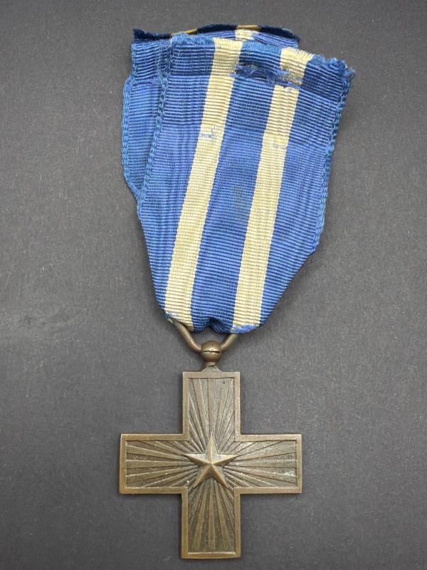 WW1 Italian Army Merit Cross Medal