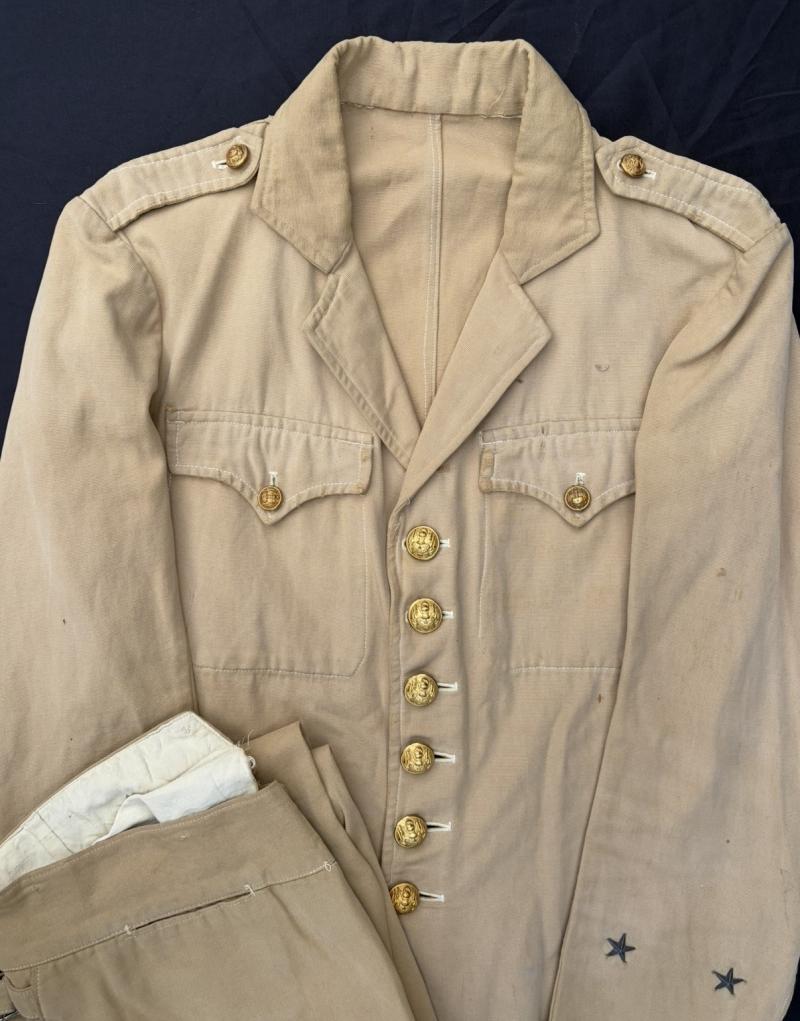 French Army Generals Fatigue Service Tunic & Trousers