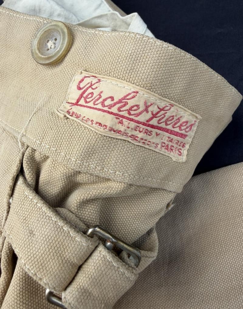 French Army Generals Fatigue Service Tunic & Trousers