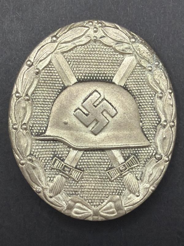 Wound Badge in Silver “65” Klein & Quenzer