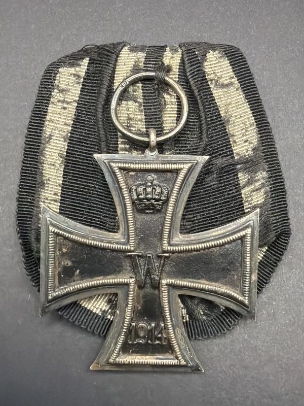 WW1 Imperial Iron Cross Second Class Mounted & Marked “KO”