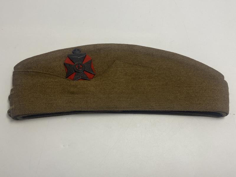 WW2 British Army Service Cap KRRC