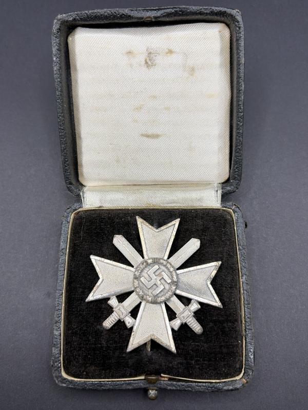 Merit Cross First Class With Swords L15 Friedrich Orth With Box