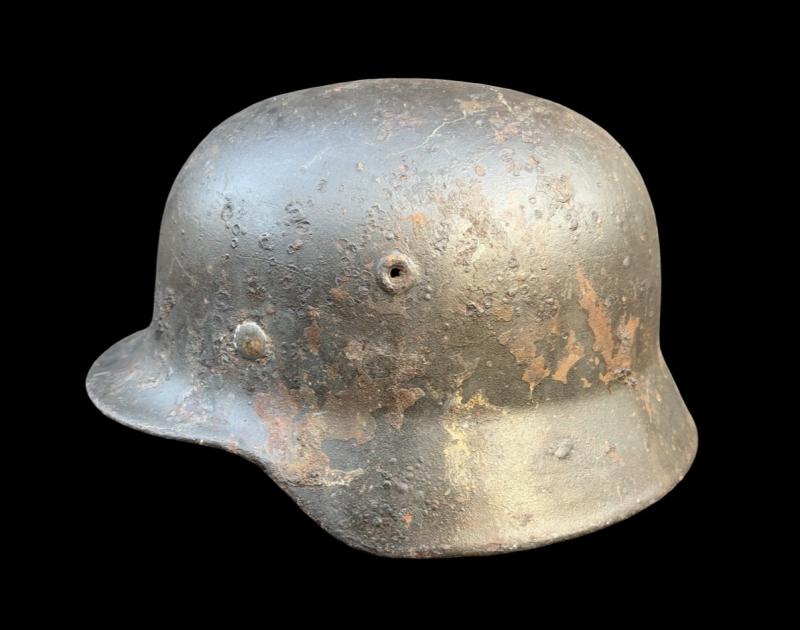 German Army M40 Helmet (Ground Found)