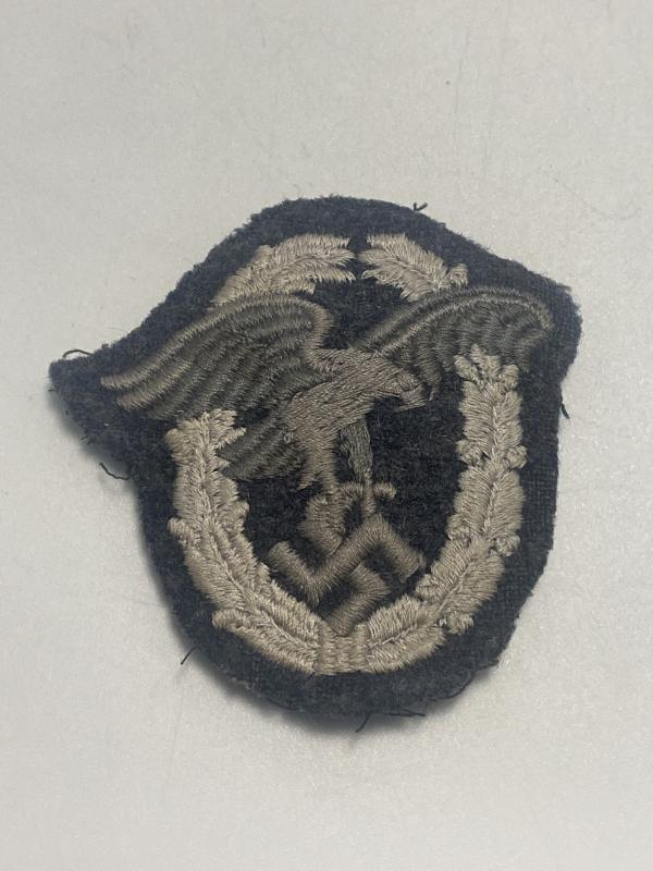 Luftwaffe Padded Cloth Observers Badge