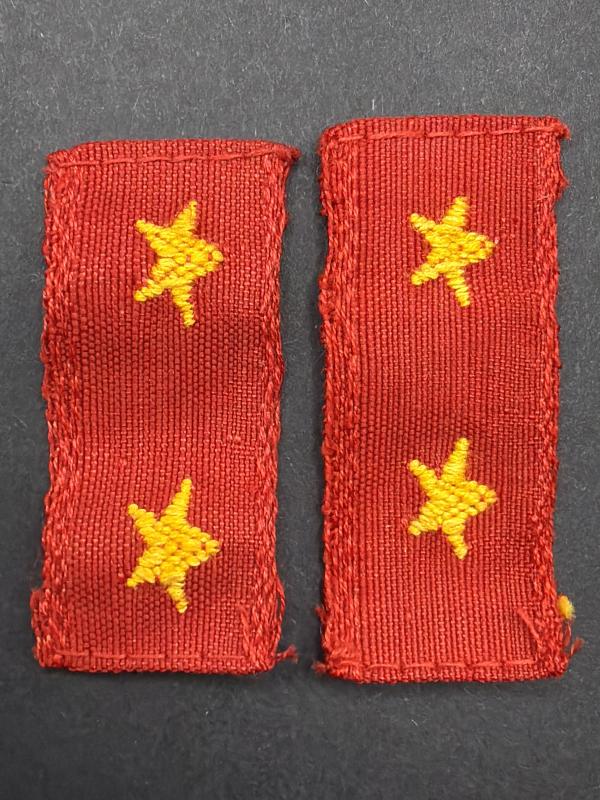 Imperial Japanese Army Private First Class Collar Tabs