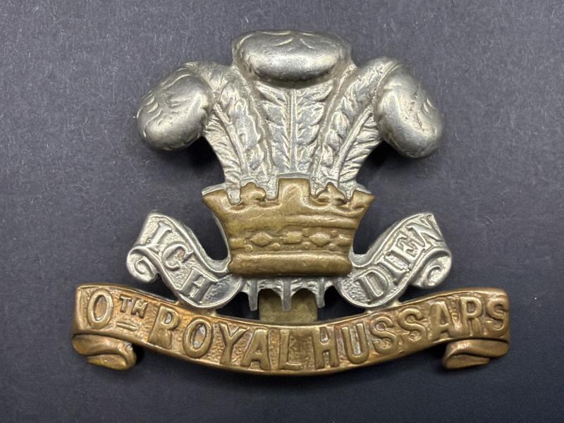 WW1 10th Royal Hussars Cap Badge