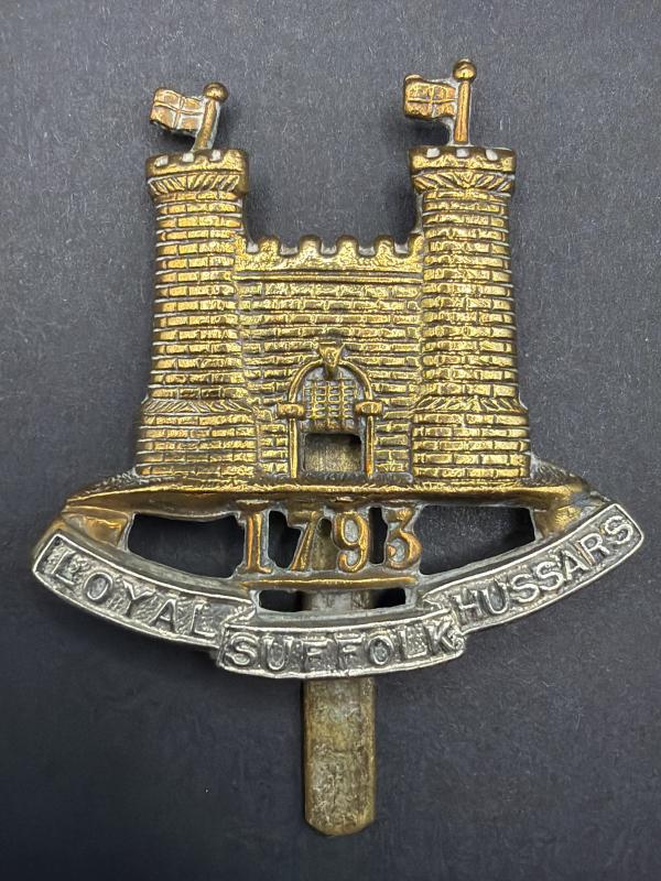 WW1 Loyal Suffolk Hussars Cap Badge