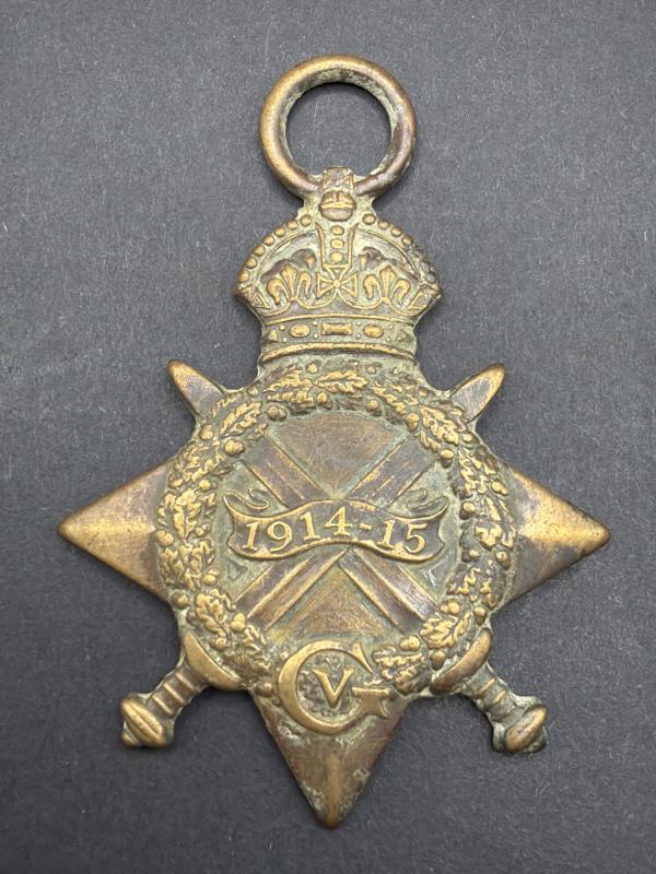 WW1 1914-15 Star 1134 Pte.J.E.Taylor Post Office Rifles KIA 29/10/1915