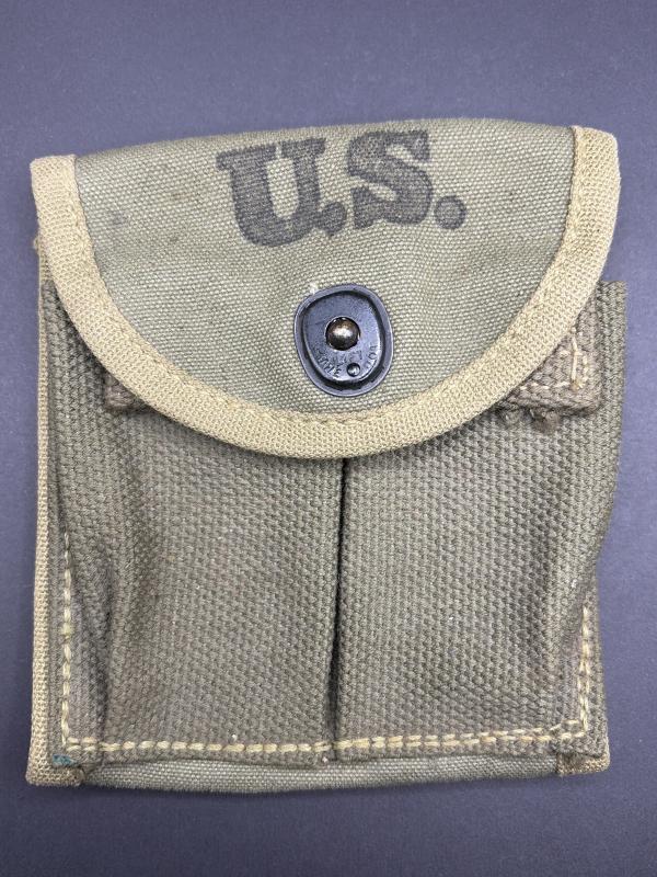 WW2 Late War US Army M1 Carbine Ammo Pouch