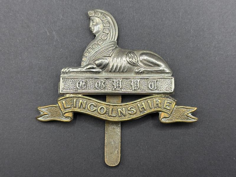 WW1 Lincolnshire Regiment Cap Badge