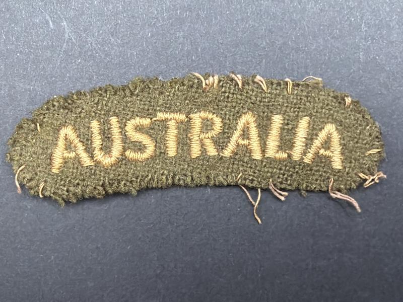 WW2 Australia Shoulder Title