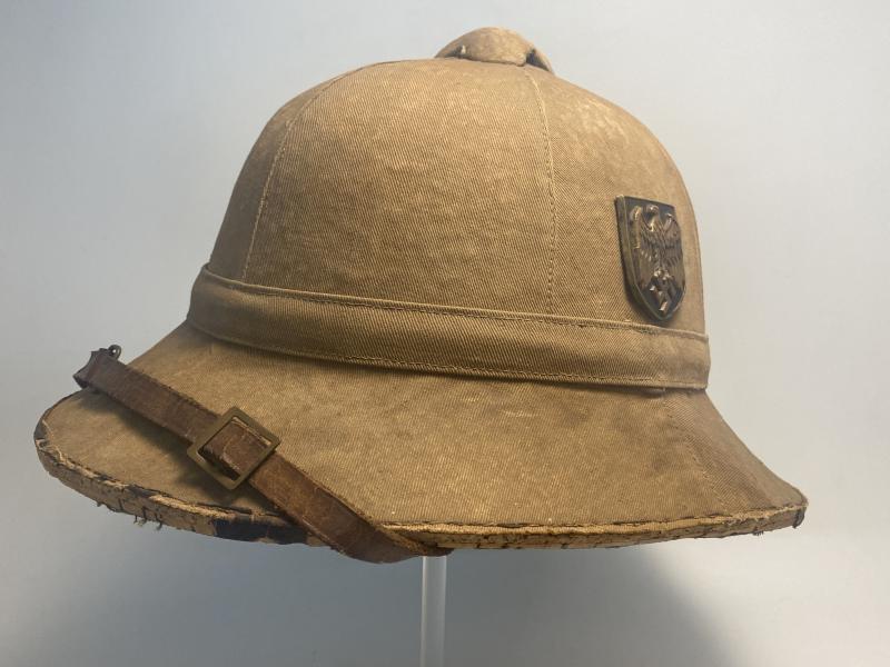 German Army First Pattern DAK Pith Helmet