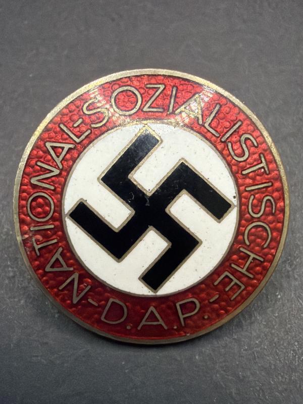 NSDAP Party Badge M1/6 Karl Hensler