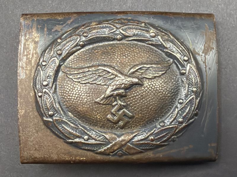 Luftwaffe Steel Belt Buckle 1942 Noelle & Hueck