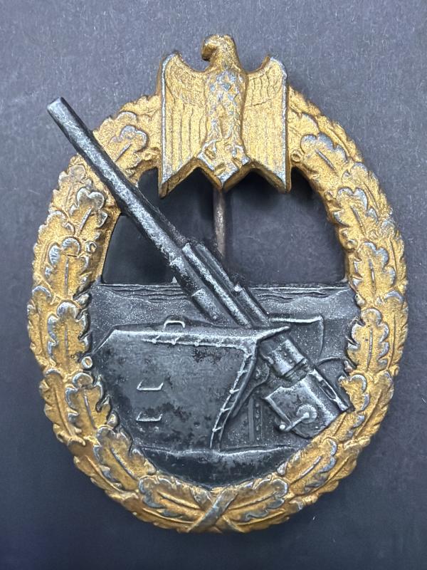 Kriegsmarine Coastal Artillery Badge FFL43