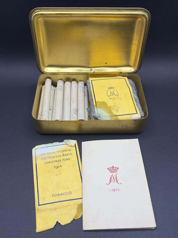 Princess Mary Cigarette Gift Tin Christmas 1914