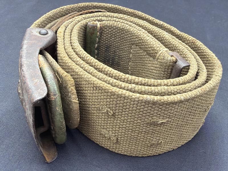 German Army Afrikakorps Belt & Buckle Set