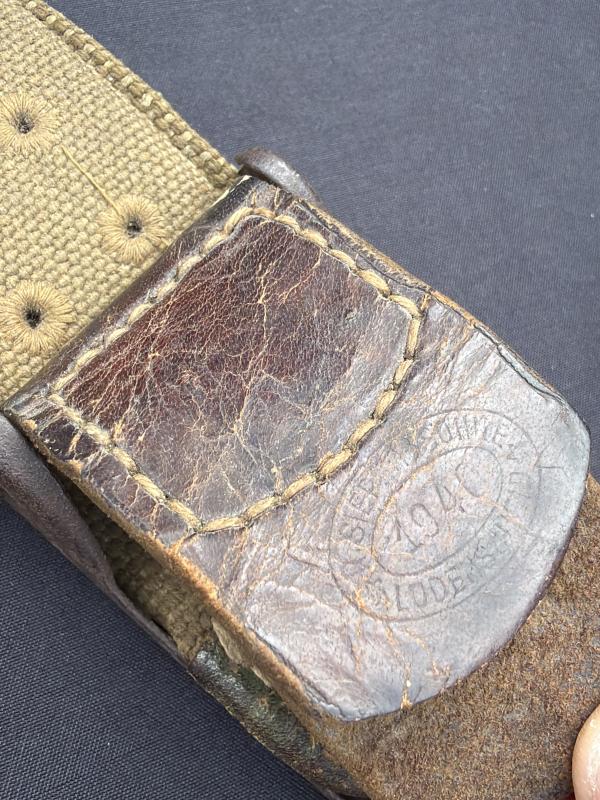 German Army Afrikakorps Belt & Buckle Set