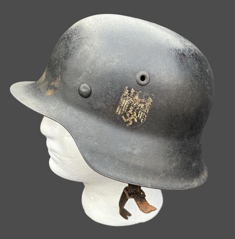 German Heer M42 Single Decal Helmet NS64 1680